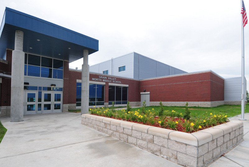 Grain Valley North Middle School Gymnasium Addition